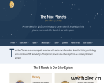 NinePlanets|九大行星太阳系之旅