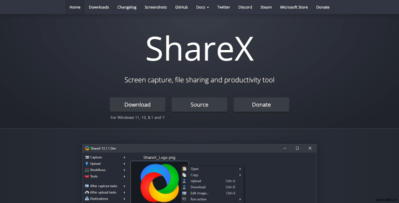 ShareX - 开源文件共享系统
