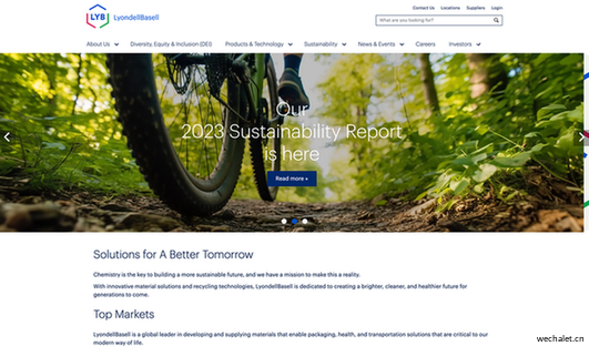LyondellBasell：创新驱动可持续未来