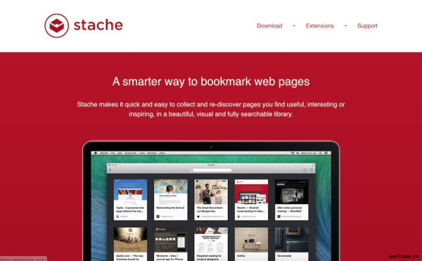 Stache - 为Mac、iPhone和iPad制作网页书签的更智能方式