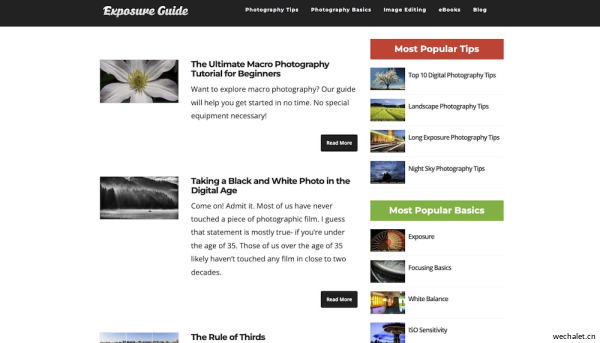 ExposureGuide.com - 摄影技巧、技巧和教程