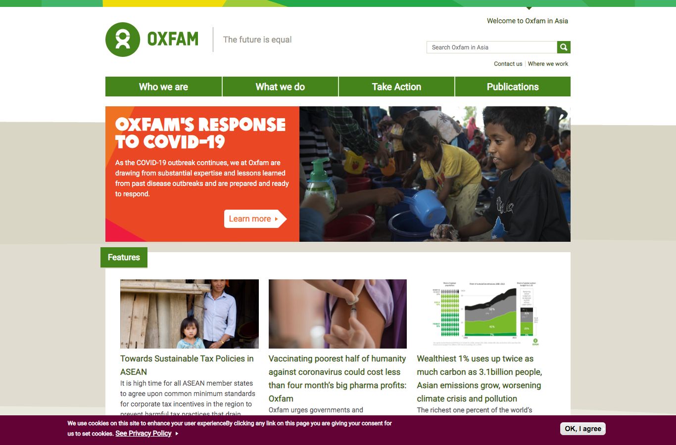 Oxfam in Asia | The future is equal
