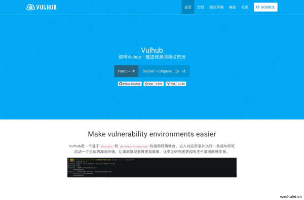 Vulhub - Docker-Compose file for vulnerability environment