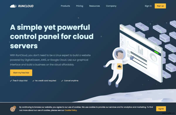 RunCloud - PHP Cloud Server Management Panel