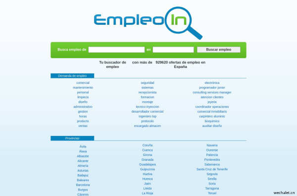 Ofertas de empleo, trabajo en España - EmpleoIn.com