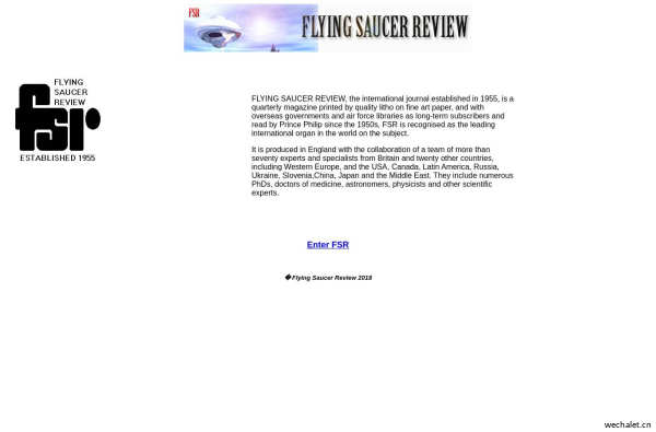 UFO magazines, UFOS -Flying Saucer Review