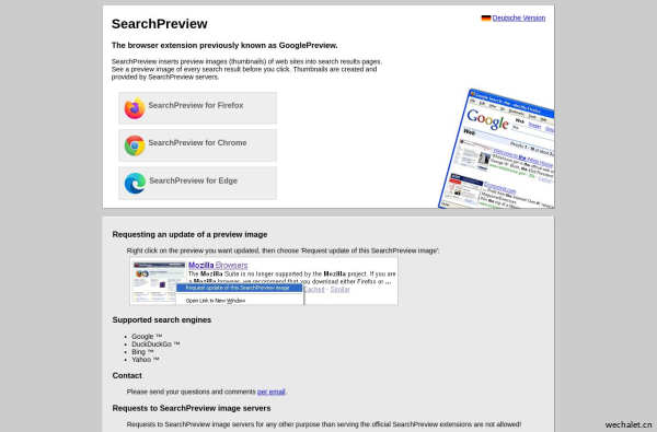 SearchPreview: Adds preview images (thumbnails) to search results