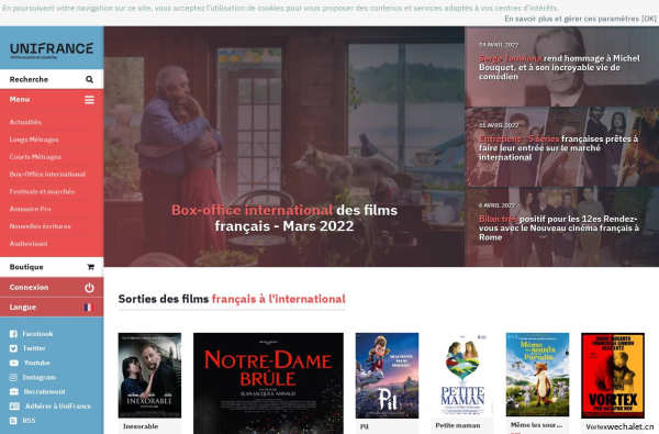Unifrance, promouvoir le cinéma français dans le monde - Unifrance