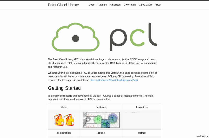 Point Cloud Library | The Point Cloud Library (PCL) is a standalone, large scale, open project for 2D/3D image and point cloud processing.