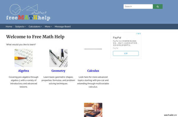Free Math Help - Lessons, games, homework help, and more - Free Math Help