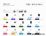 Simple Icons - 包含 2583 种流行品牌的免费 SVG 图标库