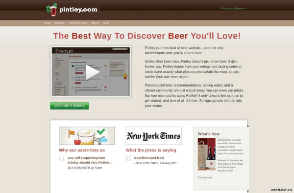 Personalized Beer Recommendations | Pintley
