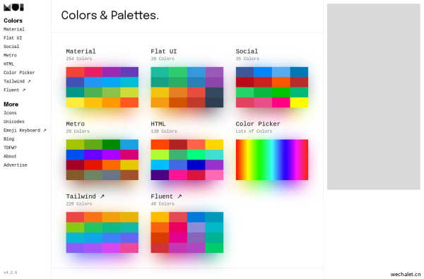 Material Design Color, Flat Colors, Icons, Color Palette | Material UI