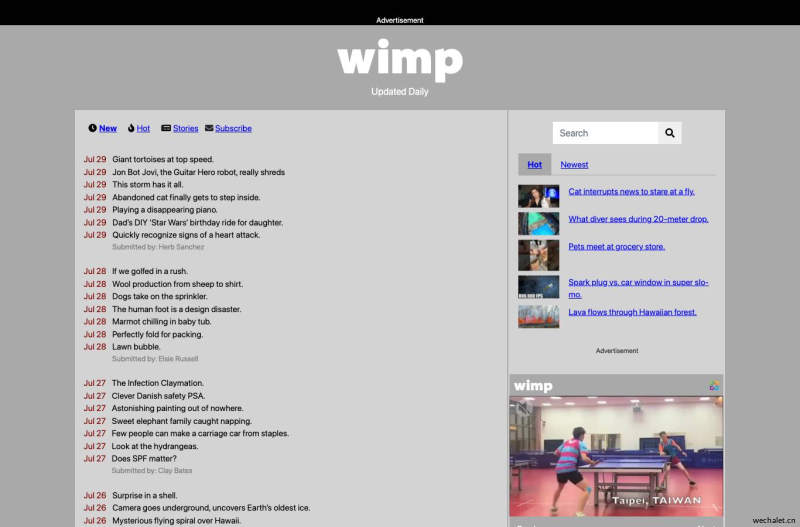 Wimp.com - Amazing Videos, Funny Clips. Watch amazing videos and funny clips. Updated daily.