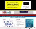 KMWorld - 知识管理世界-唯一一个致力于知识管理、内容管理和文档管理的新闻、趋势和案例研究的杂志、网站和会议