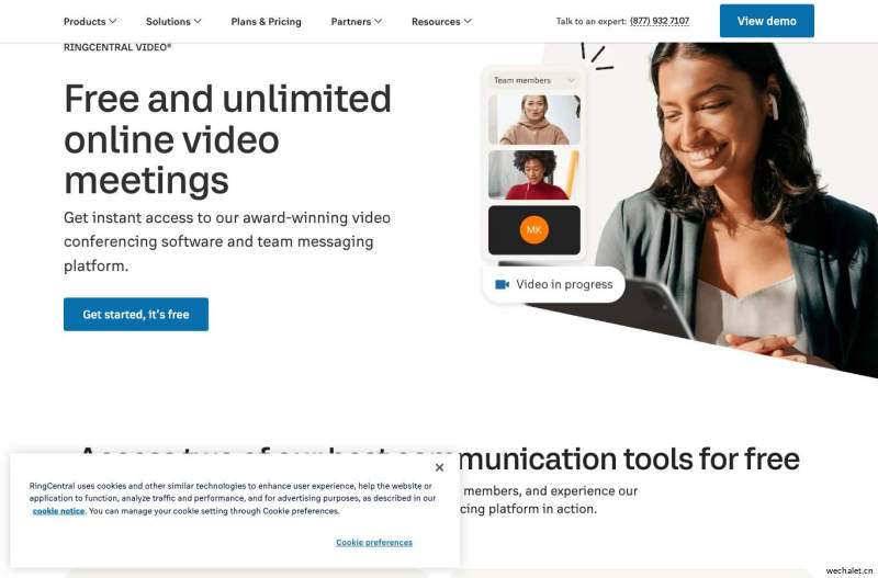 Free Video Conferencing and Online Meetings | RingCentral