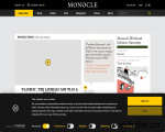 Monocle是一份涵盖国际事务、商业、文化和设计的全球简报