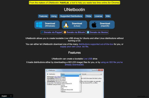 UNetbootin - Homepage and Downloads