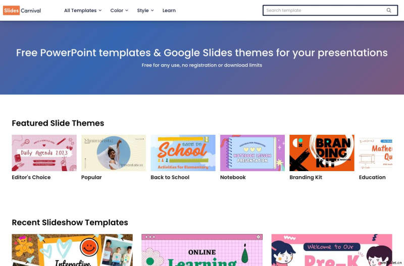 SlidesCarnival: Free PowerPoint & Google Slides Templates That Stand Out
