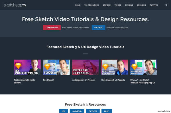 Sketchapp TV | Free Sketch Video Tutorials & Design Resources | Sketchapp Freebies for iOS, Android, Web UI/UX and Animation