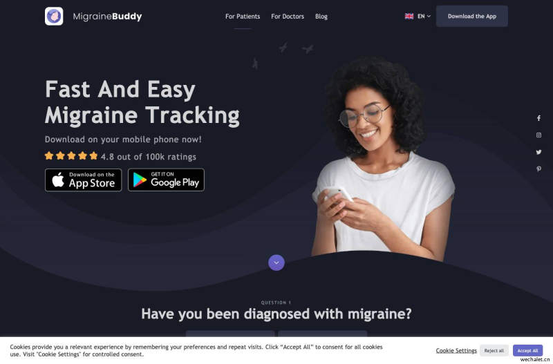 Migraine Buddy | Your Personal Migraine Tracking App