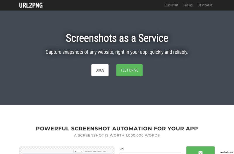 URL2PNG - Screenshots as a Service