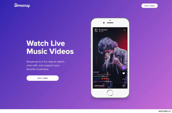Streamup - Live Stream Music Videos for Free