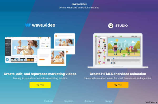 Video marketing platform and animated video maker