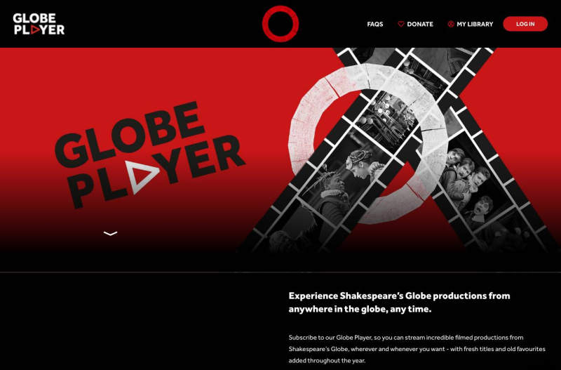 Globe Player | Shakespeare's Globe | Watch On-demand
