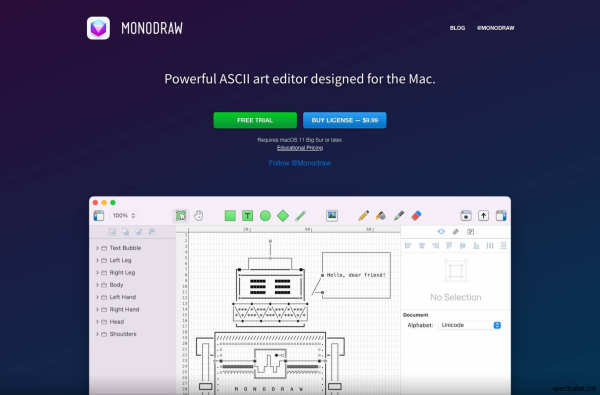 Monodraw for macOS — Helftone