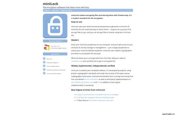 miniLock — File encryption software that does more with less