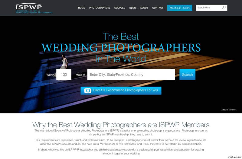 Best Wedding Photographers - By City, Around the World - ISPWP