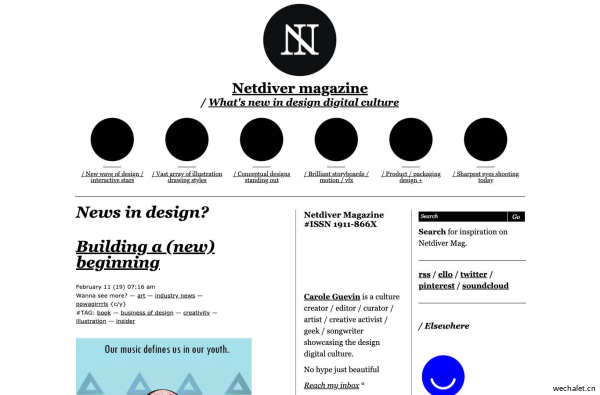 What's new in design digital culture | Netdiver magazine