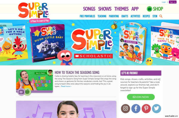 Super Simple - Kids songs, shows, and free resources