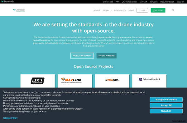 The Dronecode Foundation - We are setting the standards in the drone industry with open-source - Join the Community!