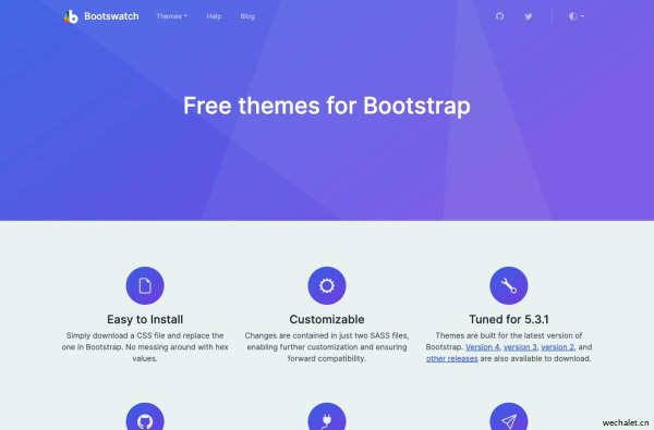 Bootswatch: Free themes for Bootstrap