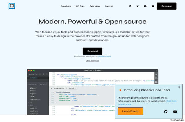Brackets - A modern, open source code editor that understands web design.