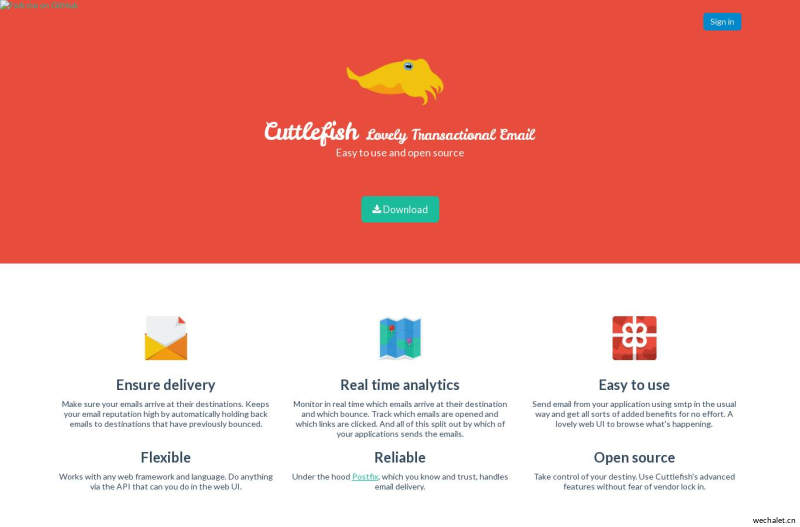 Cuttlefish - Lovely Transactional Email