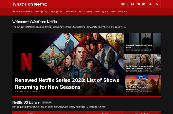 What's on Netflix - Your guide to what's new and coming soon to Netflix