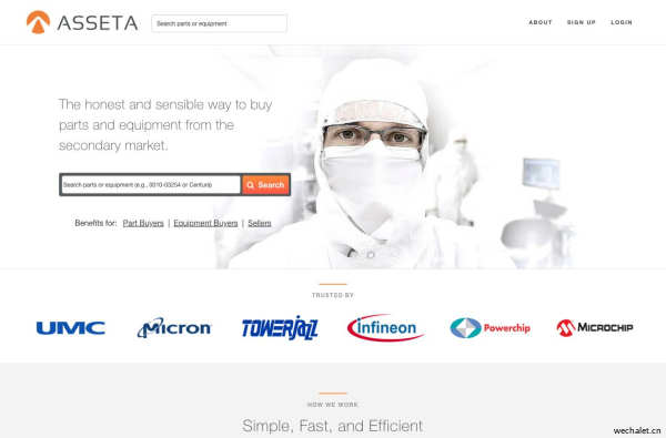 Asseta: A better way to buy parts