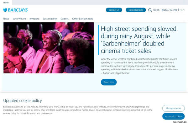 Barclays | Official Website 