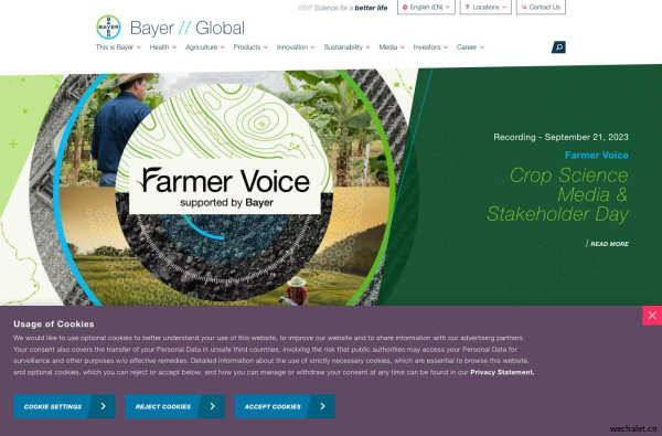 Bayer – Global Home | Bayer Global