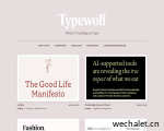 Typewolf | 字体的趋势