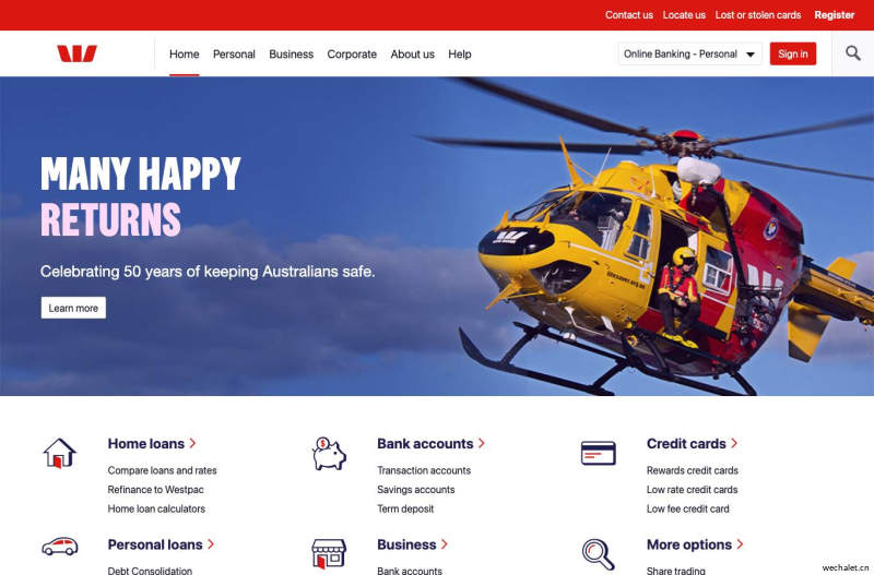 Westpac - Personal, Business and Corporate Banking