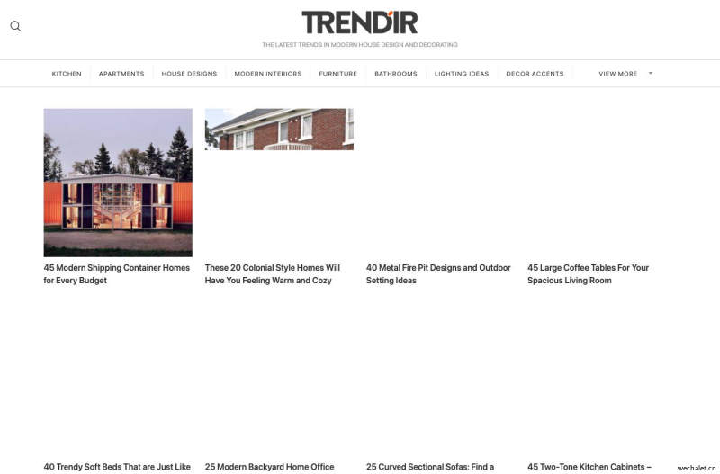 Trendir - Modern House Design, Furniture & Decor