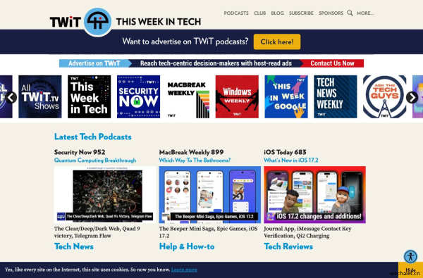 Tech Podcasts From People You Trust | This Week in Tech | TWiT