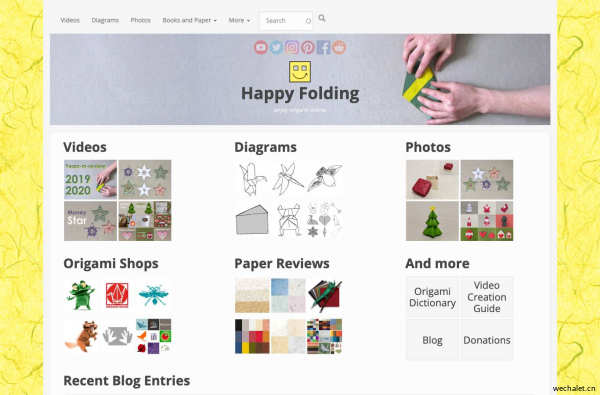 Happy Folding | enjoy origami online