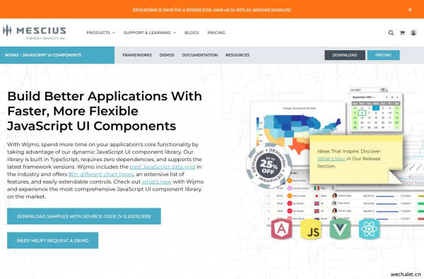 JavaScript UI Components | Powerful UI Controls for Web Applications | Wijmo