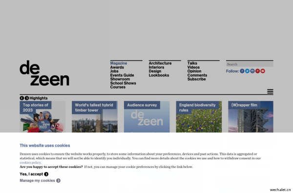 Dezeen | architecture and design magazine