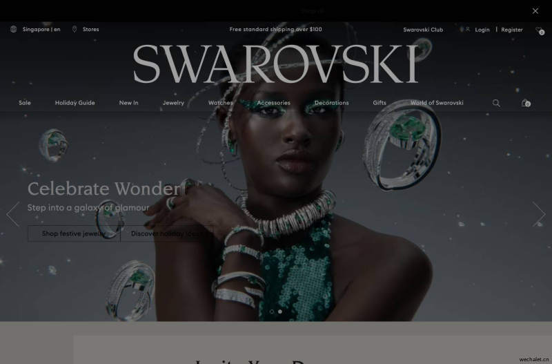Swarovski Official | Jewelry, Watches and Crystal Decorations
